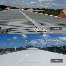 30000-SQFT-TPO-Roof-Recovery-Commercial-Gutter-Installation-Quality-Inn 0